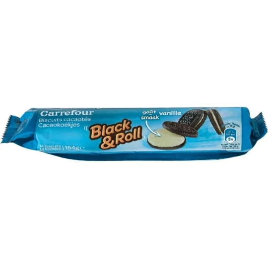 Biscuits cacao/vanille