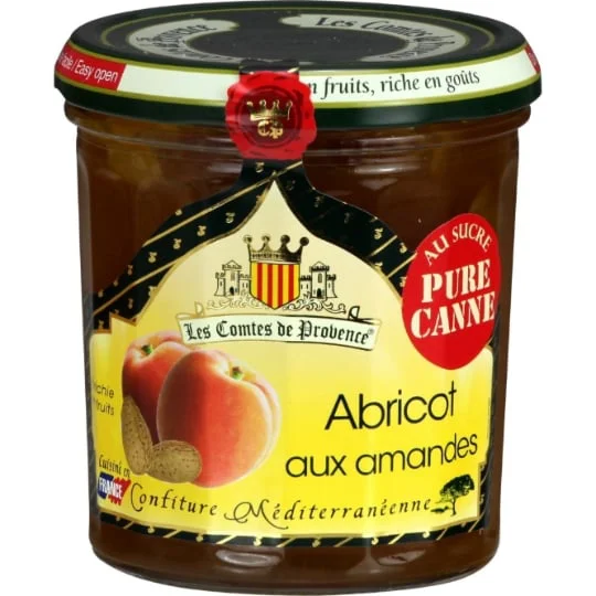 Confiture abricot aux amandes