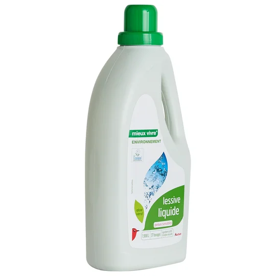 Lessive liquide aloe vera
