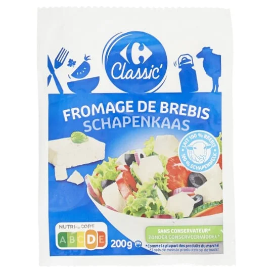 Fromage de Brebis pour apéritif et salade