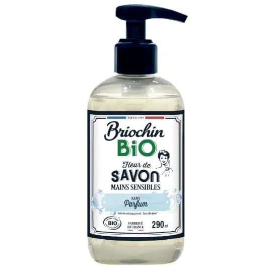 Savon Liquide Mains Sensibles Sans Parfum Bio