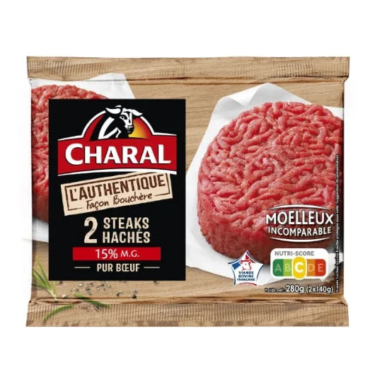 Steak haché façon bouchère 15% MG