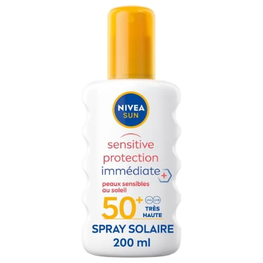 Crème solaire SPF50+ protection réactive