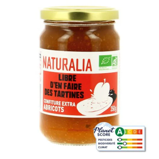 Confiture d'Abricot Bio