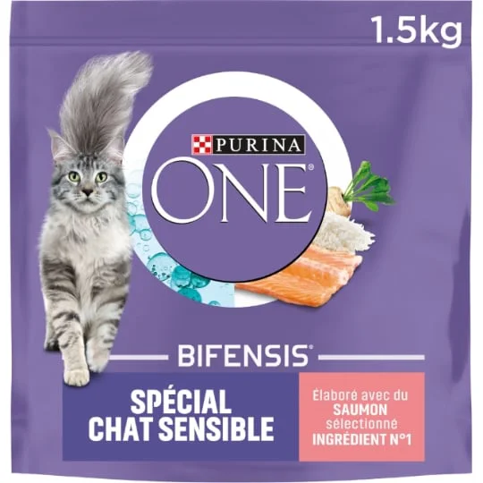 Croquettes pour chat sensible saumon