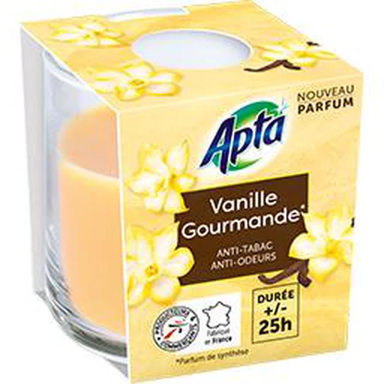 Bougie Vanille Gourmande anti-tabac