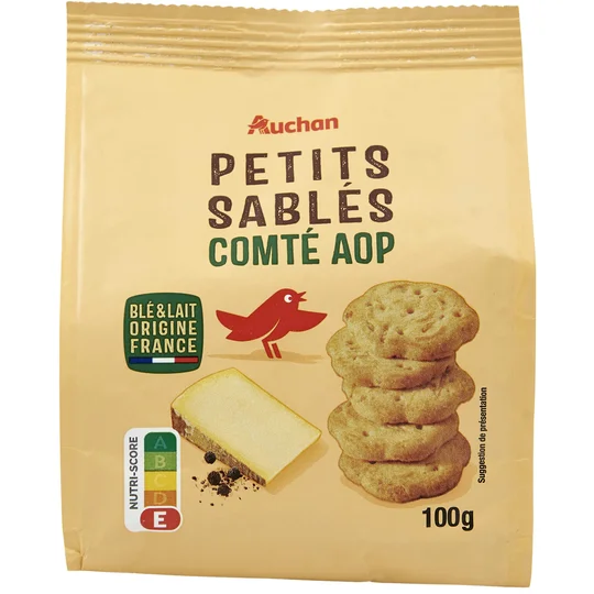 Petits sablés saveur comté AOP