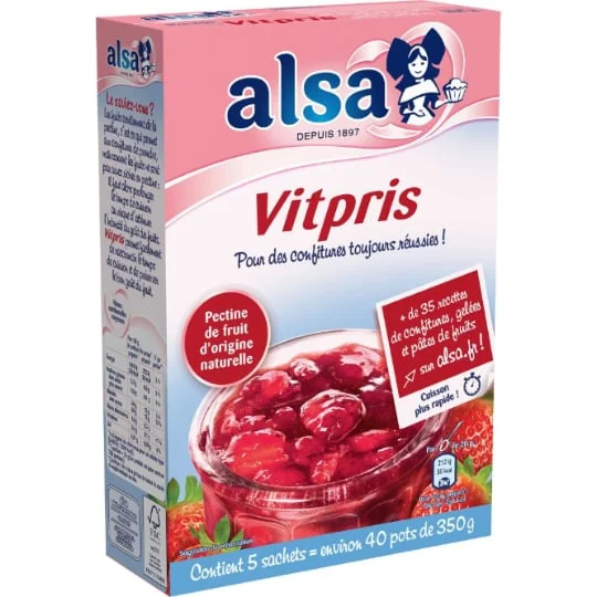 Gélifiant pour confitures Vitpris