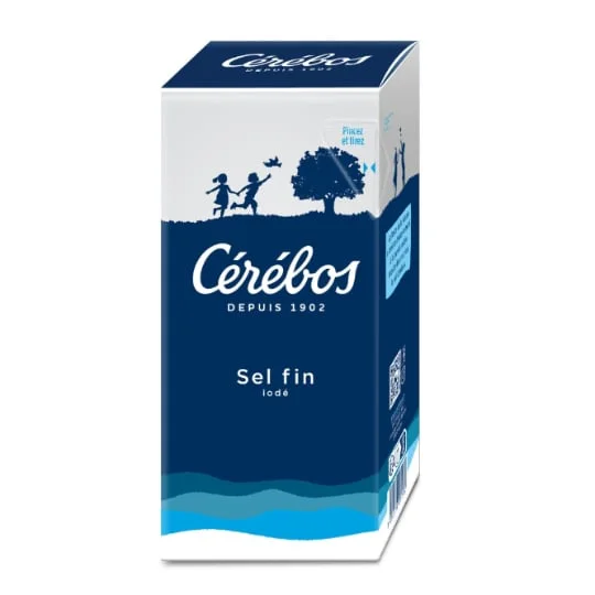 Sel fin iodé fluoré