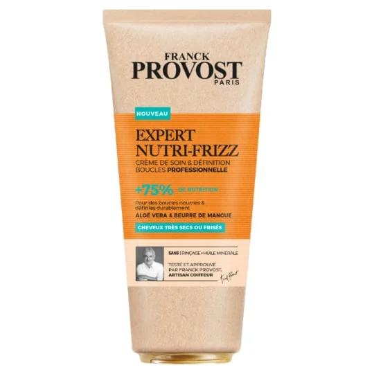 Crème de Soin Cheveux Expert Nutri-Frizz Aloé Vera & Beurre de Mangue