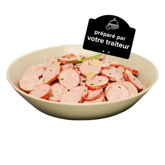 Cervelas en vinaigrette