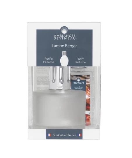 Lampe berger ovalie blanche