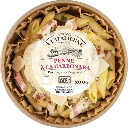 Penne à la carbonara