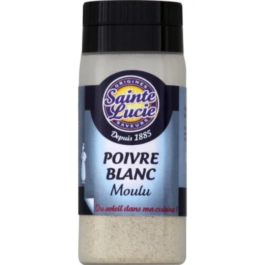 Poivre blanc moulu