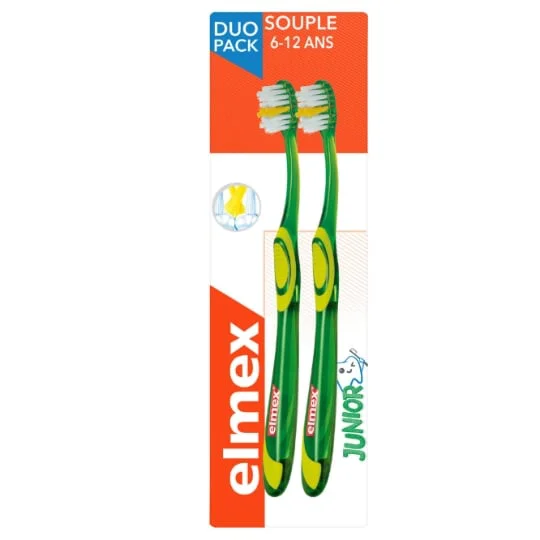 Brosse à dents enfant 6 - 12ans souple