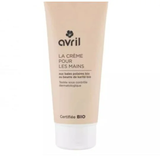 Crème Pour Les Mains Certifiée Bio