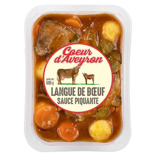 Langue de boeuf sauce piquante