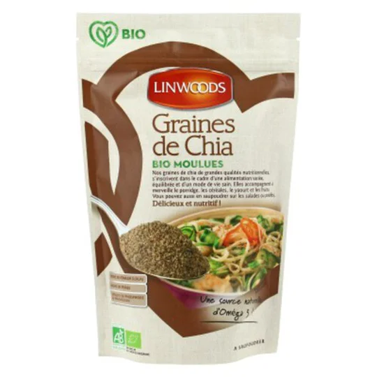 Graines De Chia Moulues Bio
