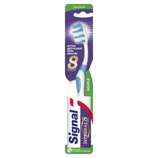Integral 8 brosse à dents soin complet souple