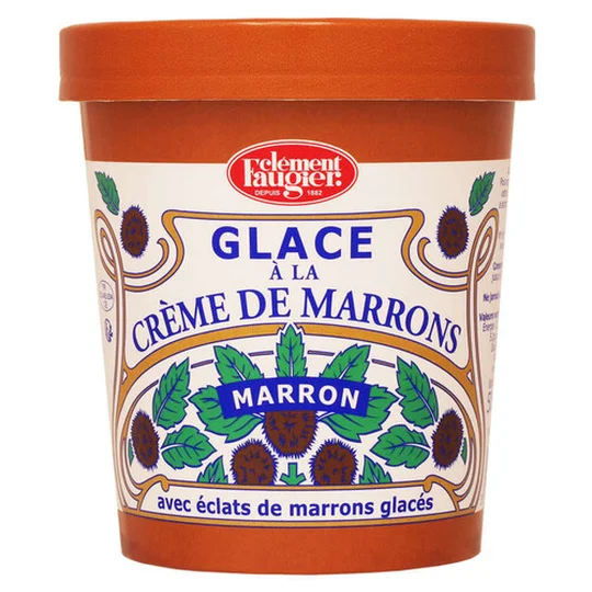 Glace À La Crème De Marrons