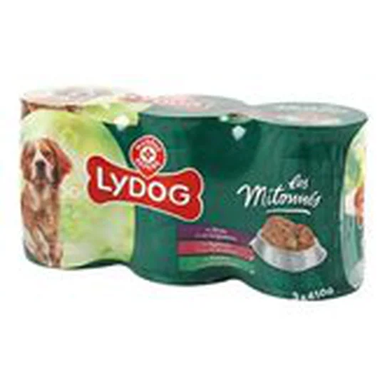 Boîtes chiens Mitonnées Agneau poulet veau