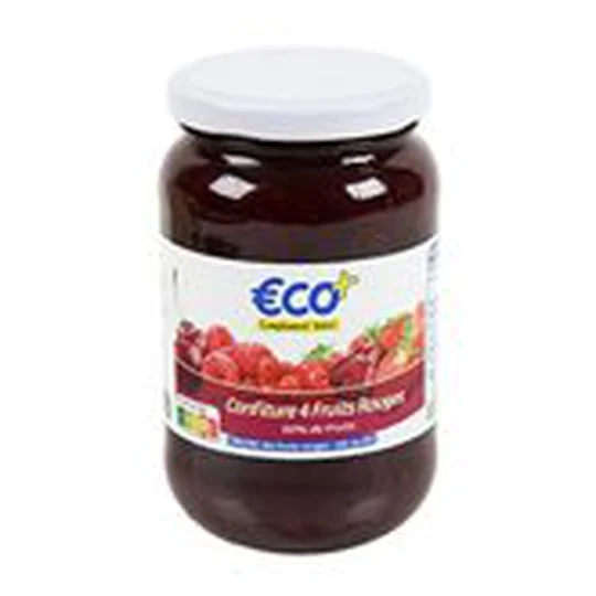Confiture 4 fruits rouges