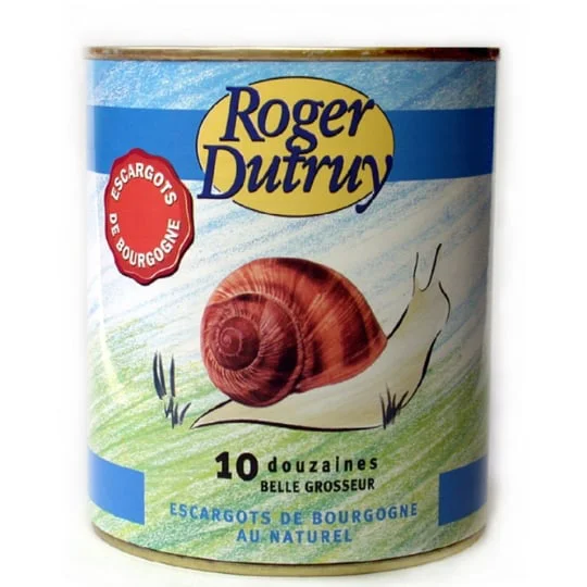 Escargots de Bourgogne au naturel