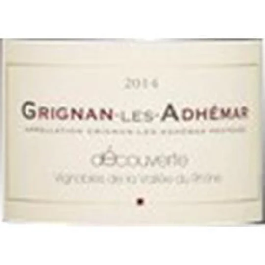 Vin rouge Grignan les Adhémar