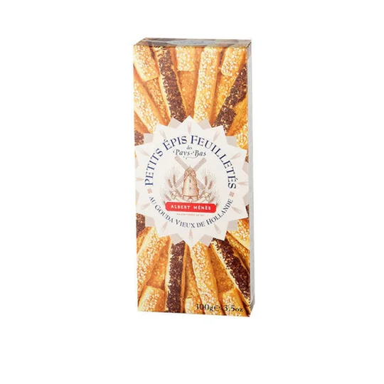 Petits épis feuilletés au gouda vieux de Hollande