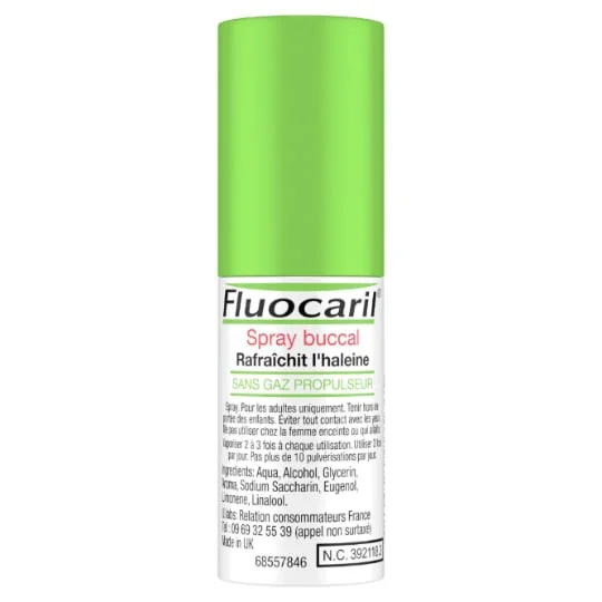 Spray Buccal Rafraîchit & Protection De L'Haleine Sans Gaz Propulseur