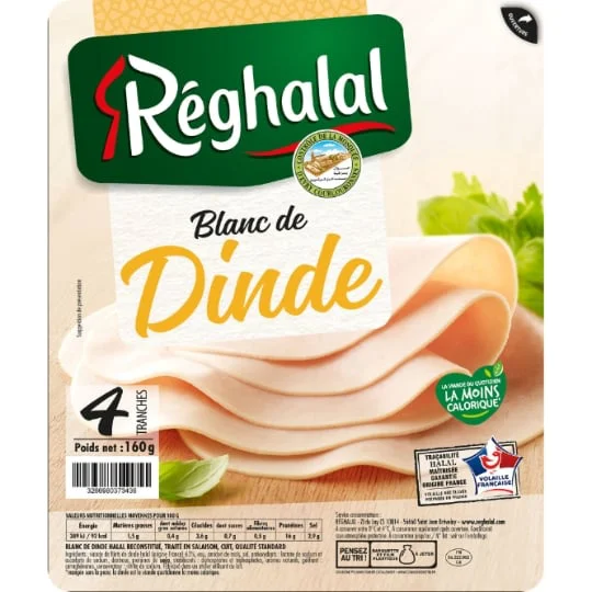 Blanc de dinde halal