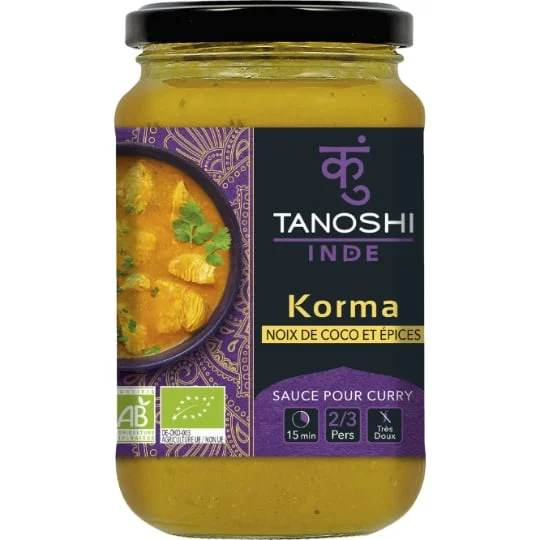 Pate curry korma Bio
