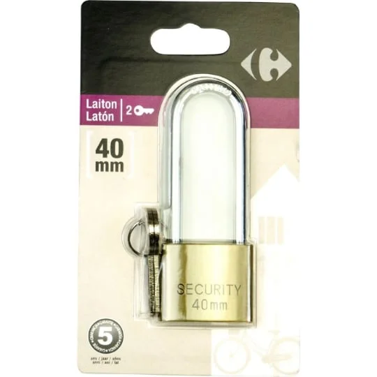 Cadenas laiton 40 mm