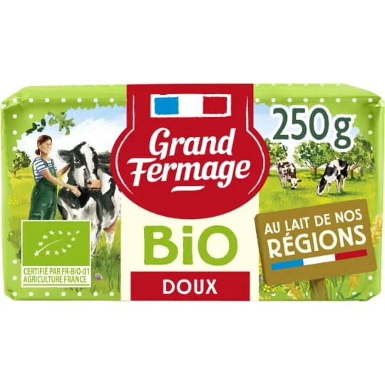 Beurre Bio Doux - 82% MG