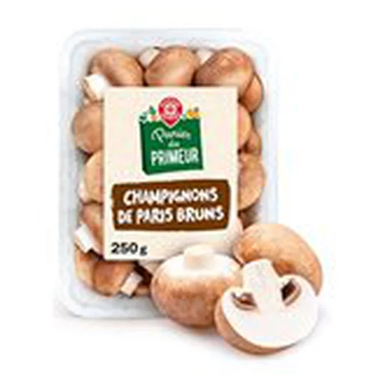 Champignons de Paris bruns