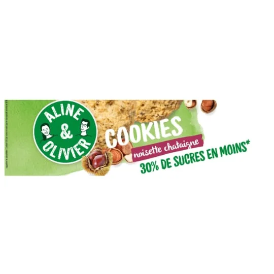 Biscuits Mini cookies noisette 30 de suces en moins Bio