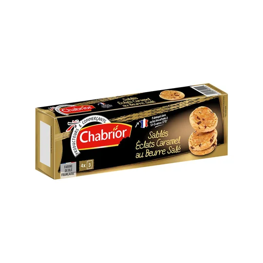 Sablé éclats de caramel au beurre salé