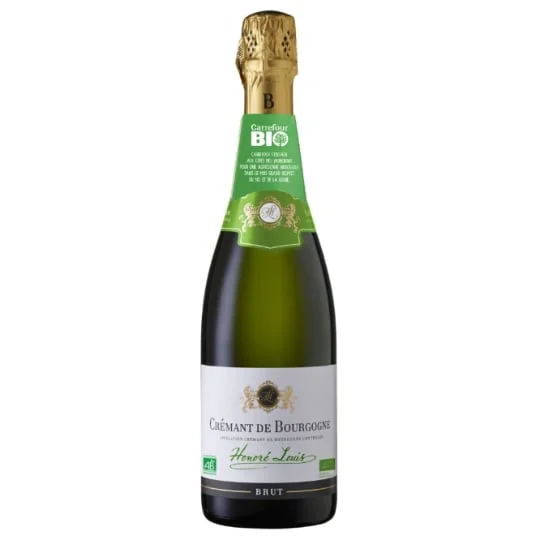 Vin Blanc Aoc Cremant De Bourgogne Blanc Brut Honore Louis Bio