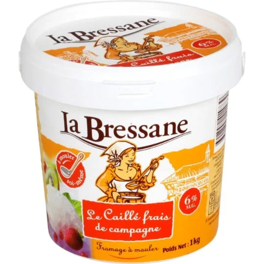 Fromage frais caillé 6% MG