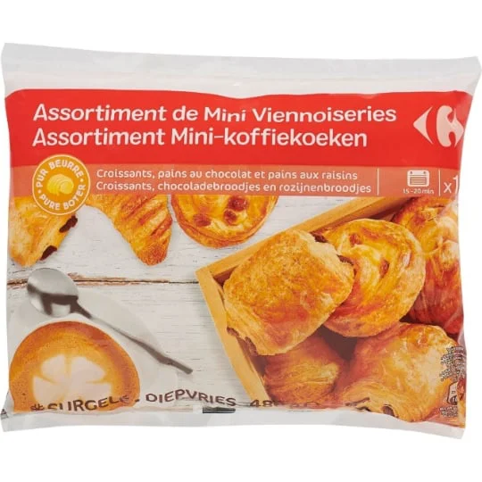 Mini viennoiseries assortiment