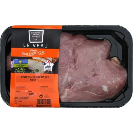 Viande de veau : Blanquette sans os*** à mijoter