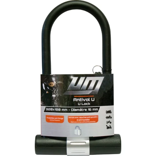 Antivol en U acier