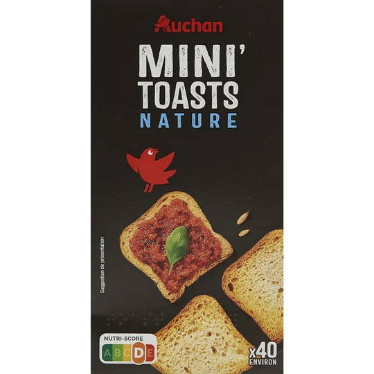 Mini toasts nature