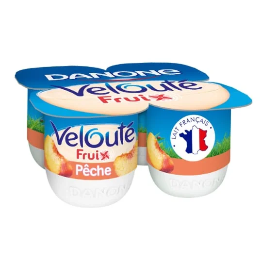 Yaourt pêche brassé