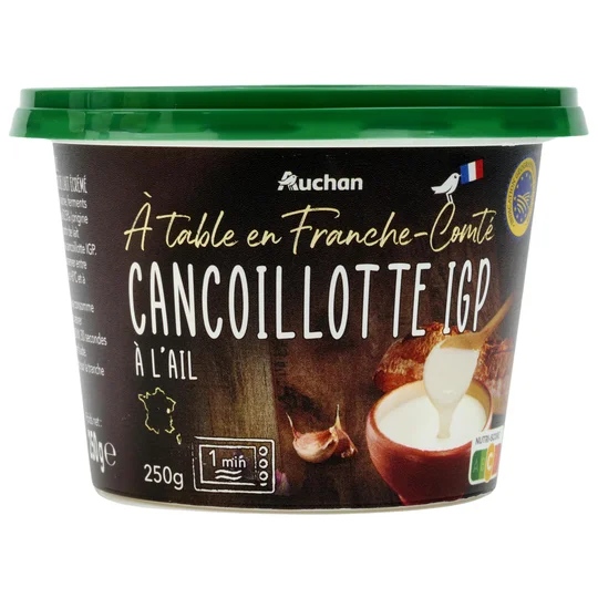 Cancoillotte à l'ail