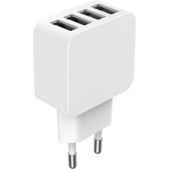 Chargeur maison 4USB A IC Smart 5.4A Blanc