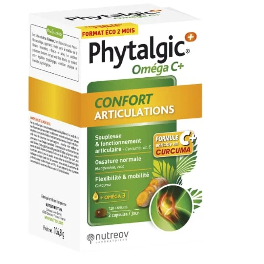 Complément Alimentaire Articulations et Souplesse Confort Phytalgic PHYTHEA