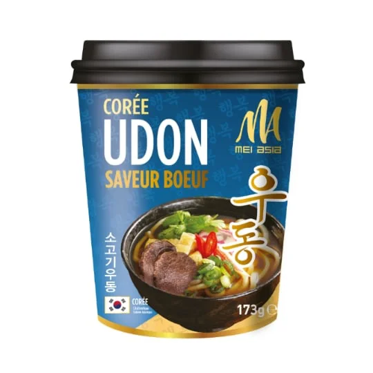 Nouilles udon cup boeuf