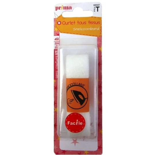 Ourlet tous tissus 10Mx20mm
