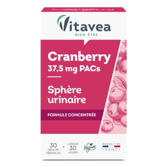 Cranberry 37.5 PACs - Sphère urinaire
